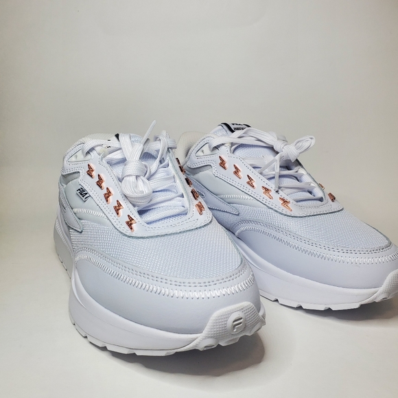 Fila Renno Pierced Sneakers - White - Women's Size 9.5 - NEW - Picture 2 of 11